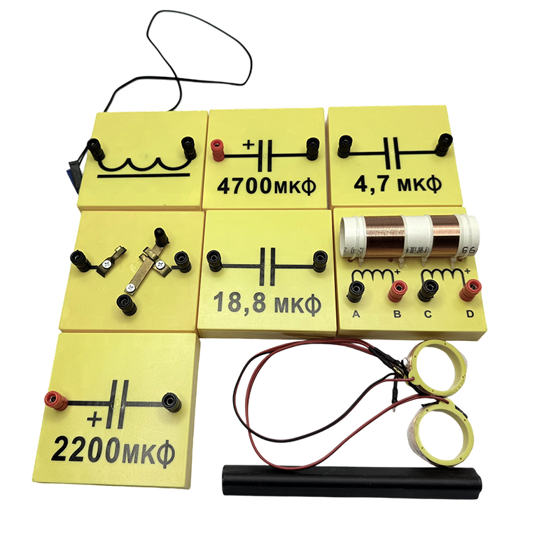 Mutassa be az elektromos készlet 3 elektromos oktatási berendezést