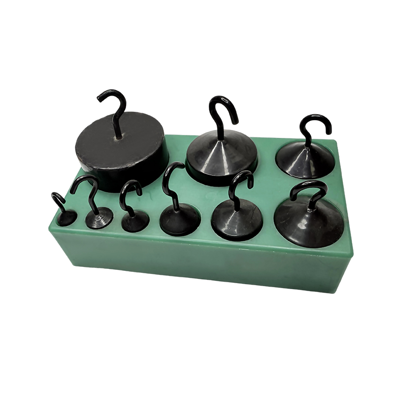 Oktatási horgos súlykészlet (2 kg) / iskolai fizika laboratóriumi műszer tudományos kísérlet és oktatókészlet