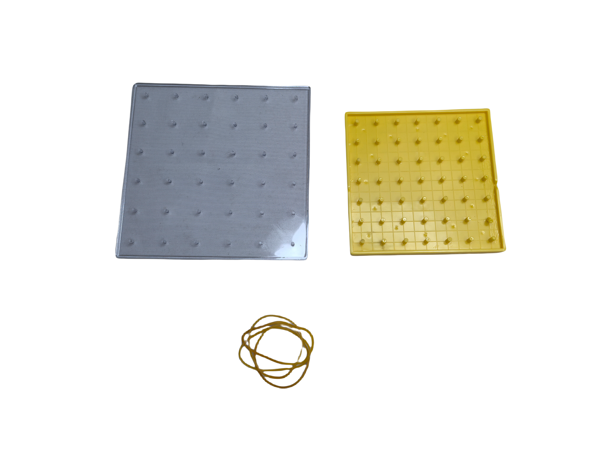 Plastic Geoboard - Matematika oktatási segédlet